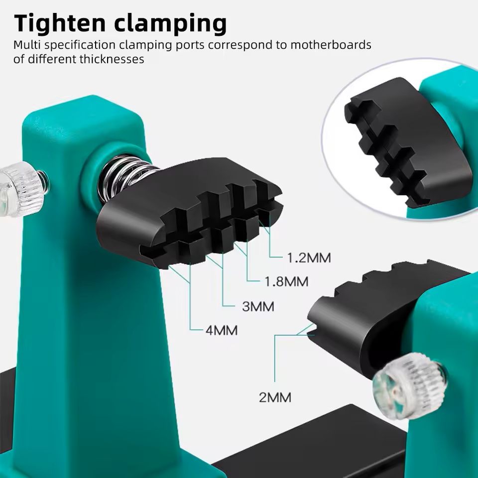 Mainboard Repair Holder With 360 Degree Rotation For PCB Soldering And Disassembly 7