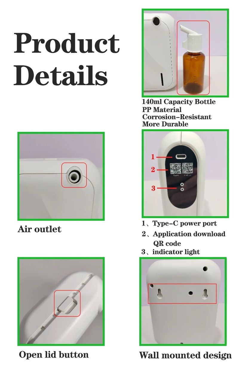 AromaWave Bluetooth Scent Diffuser Smart Home Fragrance Machine For LongLasting Ambience 9