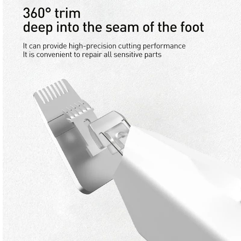 ROJECO Dog Hair Trimmer Professional Pet Foot Hair Trimmer Dog Grooming Clippers For Haircut Hair 5
