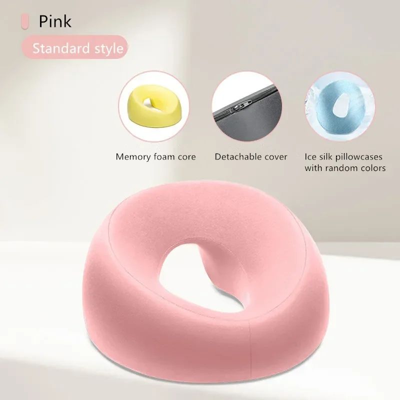 Face Down Pillow Desk Nap Pillow Prone Resting Comfort Memory Foam Ergonomics Massage Headrest For 8