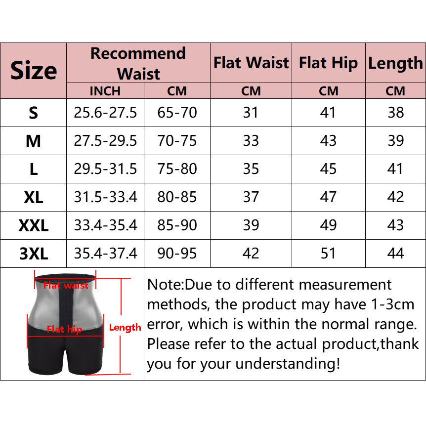 Thermal Sweat Slimming Shorts Waist Trainer Pants For Women Hot Sauna Effect Body Shaping Toning 5