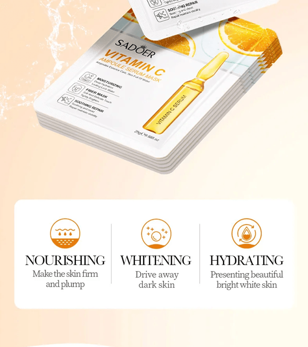 24K Gold Hyaluronic Acid Face Mask Set For Hydrating And Anti Aging Skin Care 3