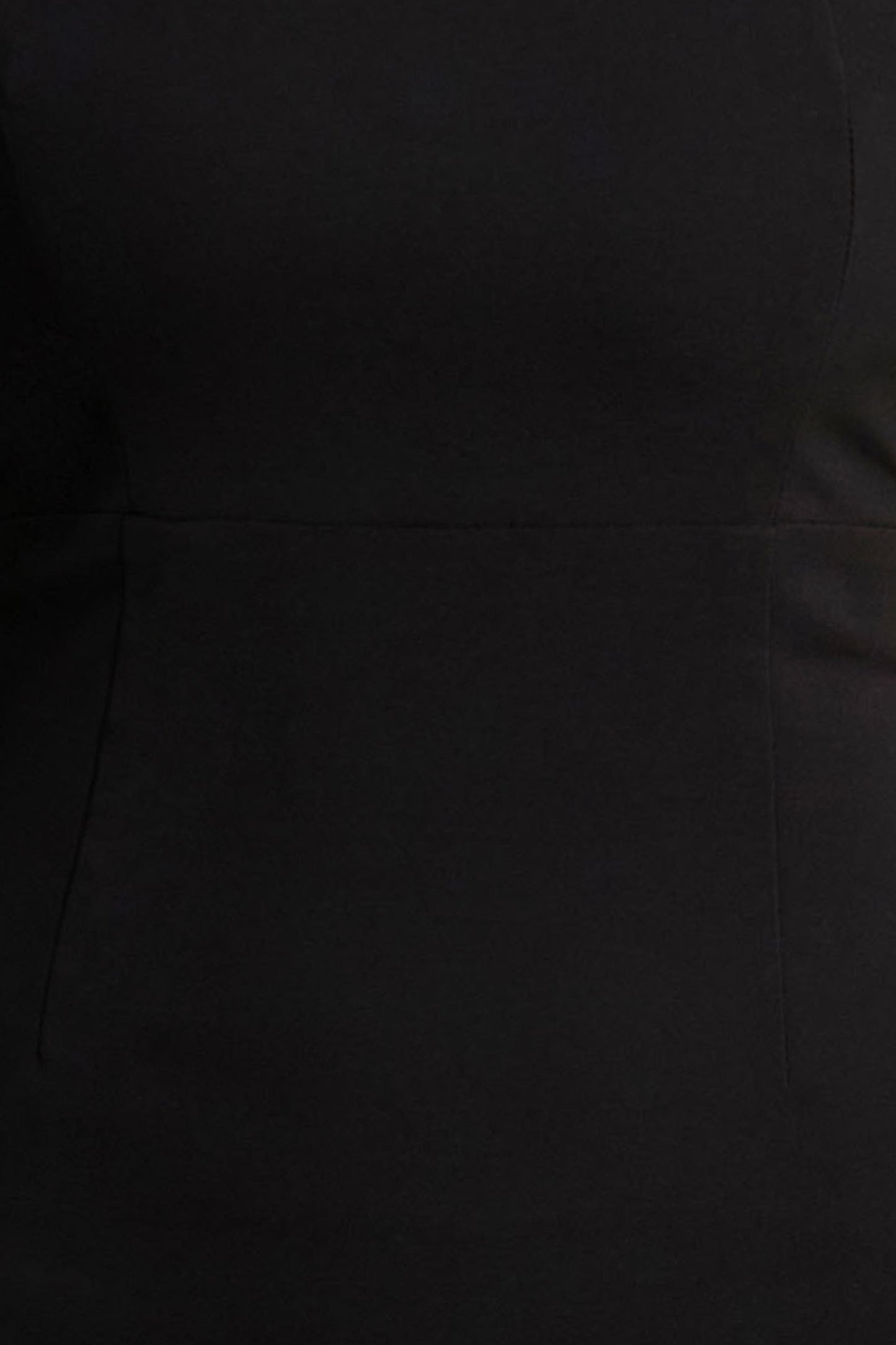 Retreat | Black Square-Neck Maxi Dress With Satin Puff-Sleeves