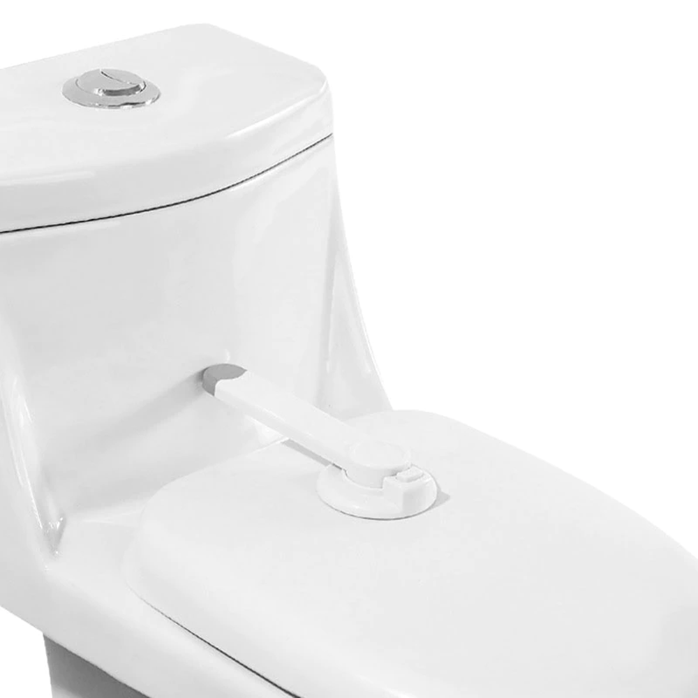 ABS + TPE Toilet Seat Lock For Inquisitive Toddlers 4