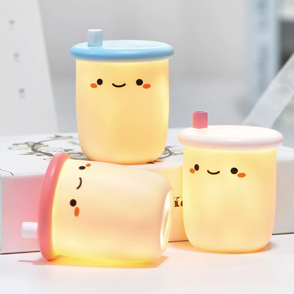 Boba Light Bulb Cup for Kids Room & Home Decoration 3