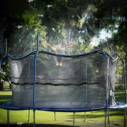 Trampoline Sprinkler Attachment System  Fun Heat Buster Water Game For Kids 5
