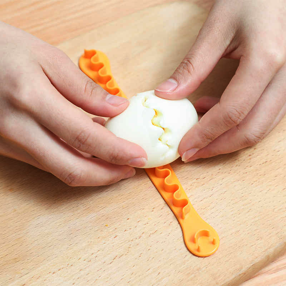 2 Pc Lace Boiled Egg Cutter2