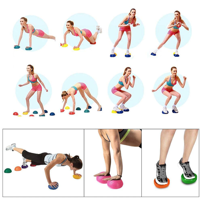 Acupuncture balance pods for muscle relief