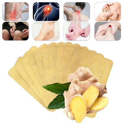 Ginger patches for daily pain management