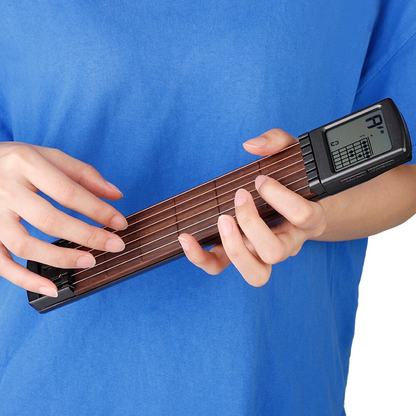 Portable Digital Guitar Trainer Makes Learning Easy1
