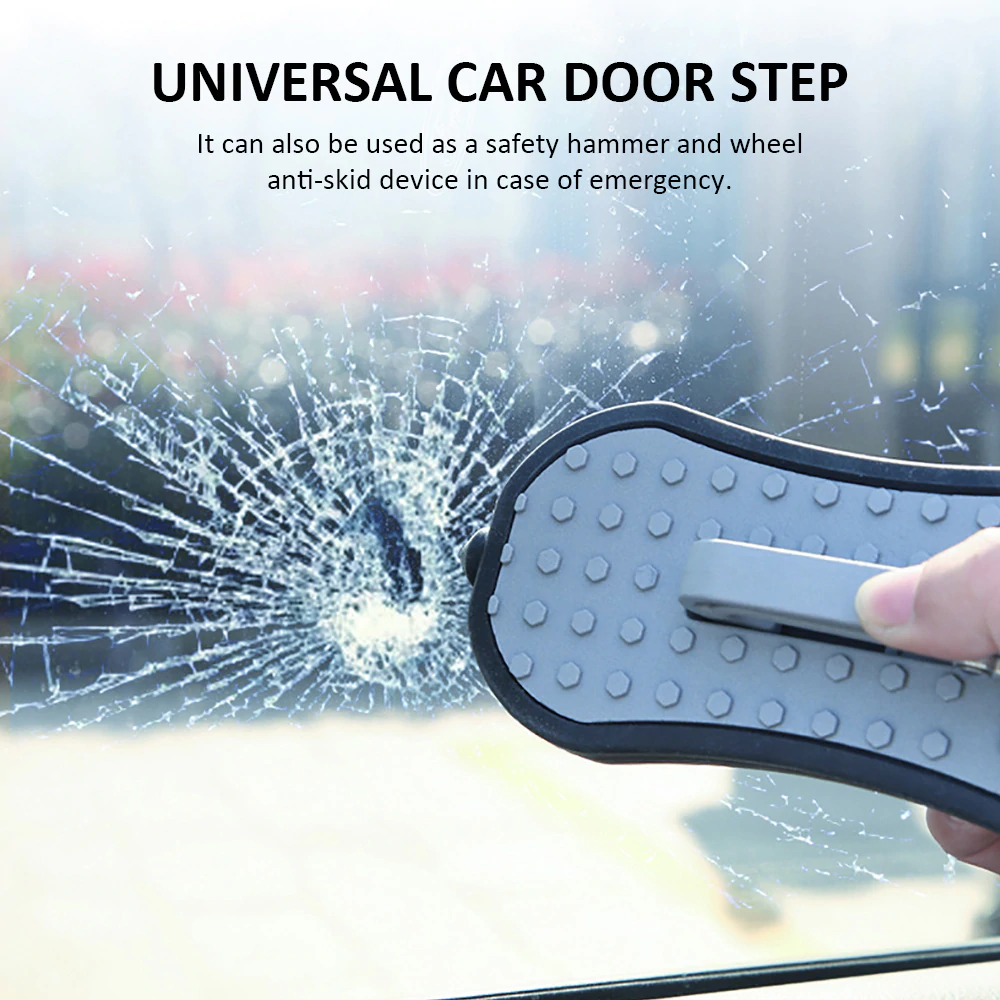 Folding Car Rooftop Doorstep Foot Peg 3