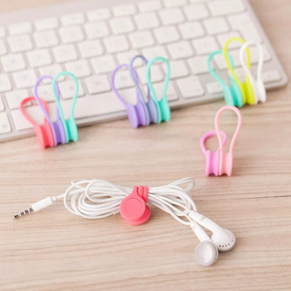 Strong Silicone Magnetic Cable Ties3