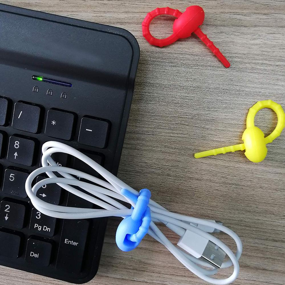 Reusable Silicone Cable Ties 4