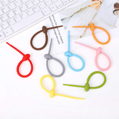Reusable Silicone Cable Ties 5