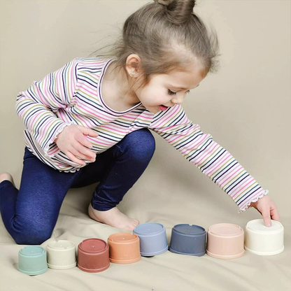 Stacking & Nesting Cups Toy For Toddlers 2