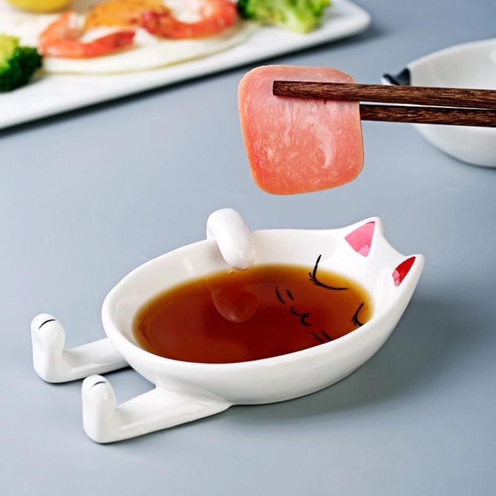 Ceramic Cat Spoon Rest4