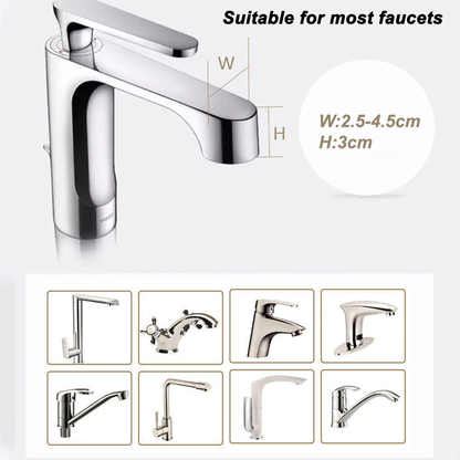 Water Faucet & Handle Extender Set For Toddlers & Young Kids, Plastic Material 1
