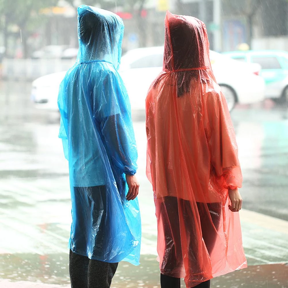 Portable Raincoat Ball Keychain2