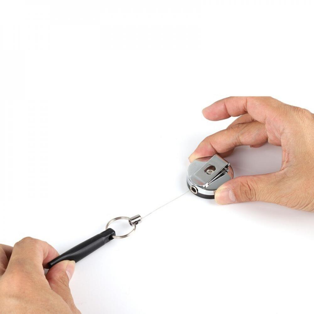 Clip-On Retractable Pen Holder Leash3