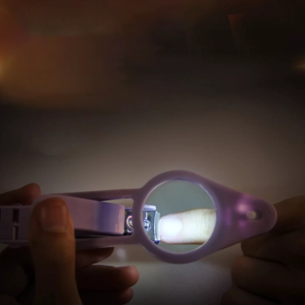 lighted nail clippers