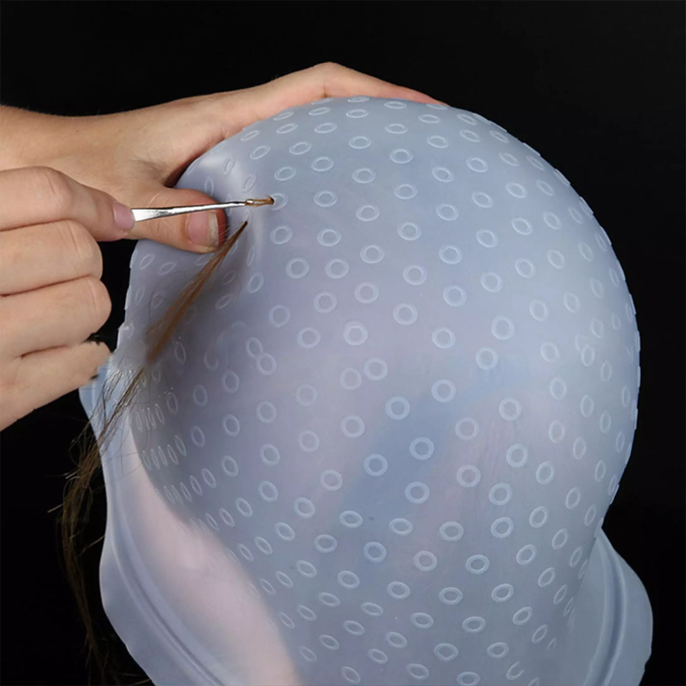 Silicone Hair Highlight Cap Kit