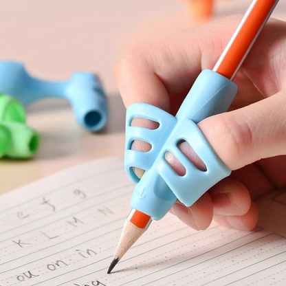 Two Fingers Ergonomic Pencil Grip – Improve Handwriting & Comfort