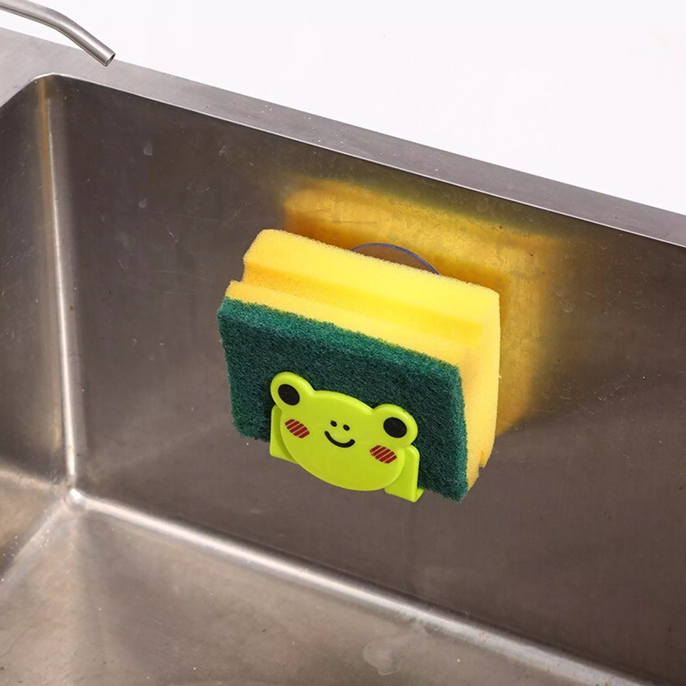 Animal Shaped Suction Cup Sponge Holder5
