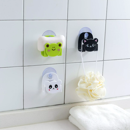 Animal Shaped Suction Cup Sponge Holder4
