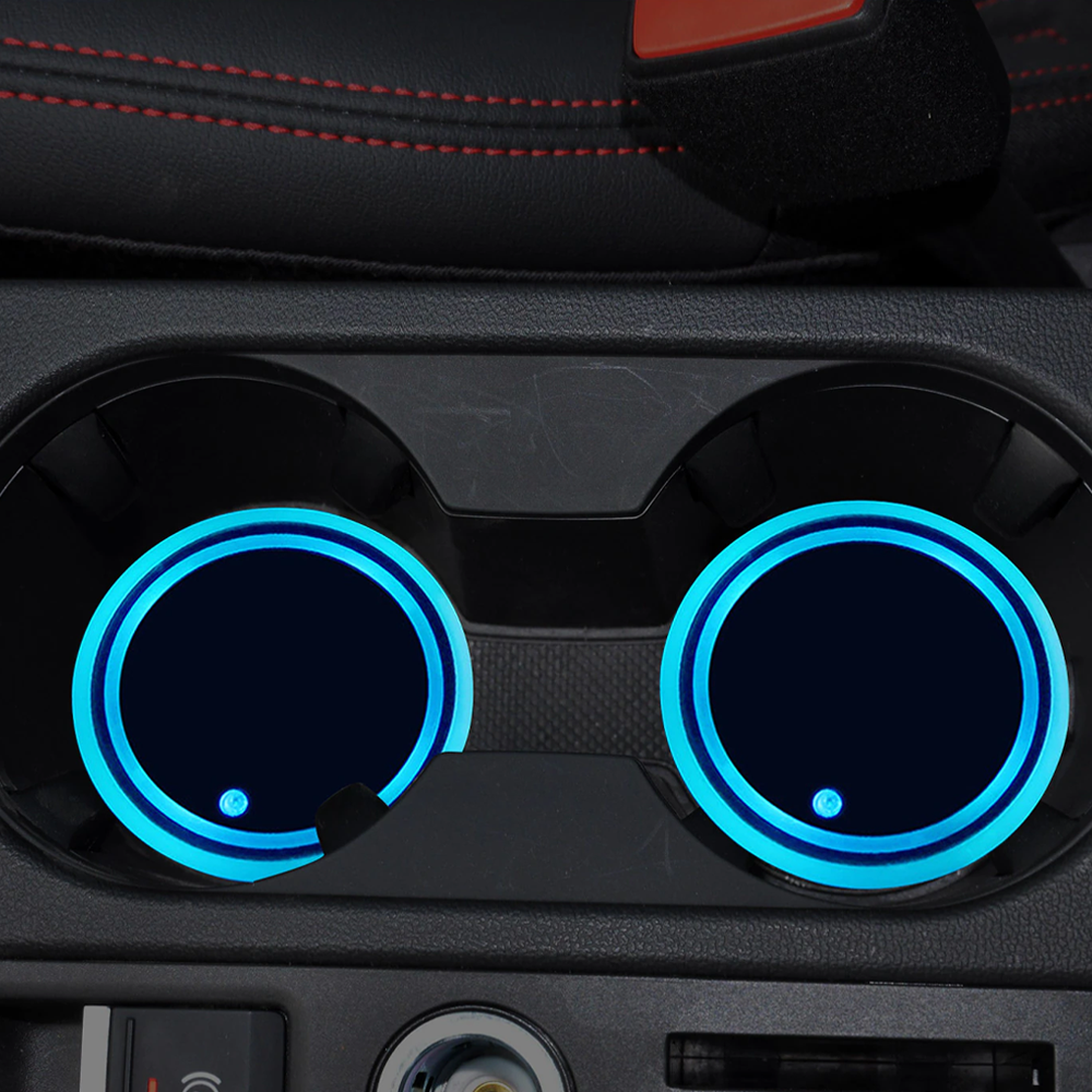 Car LED Cup Holder Coasters4