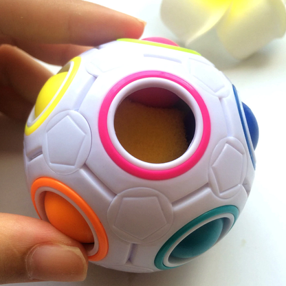 Match The Color Rainbow Puzzle Ball Fidget Toy 3