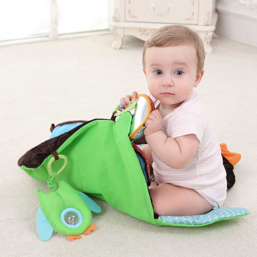Soft and washable baby tummy time mat