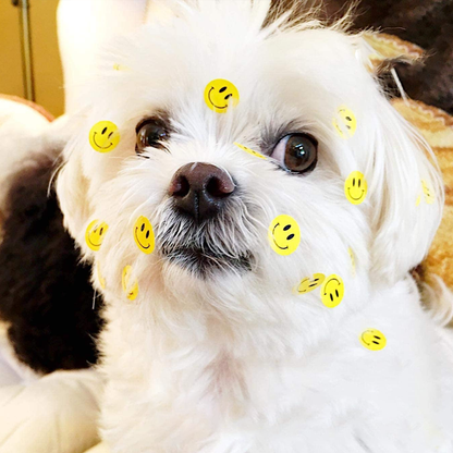 500 PCs Multipurpose Smiley Face Sticker Roll 1