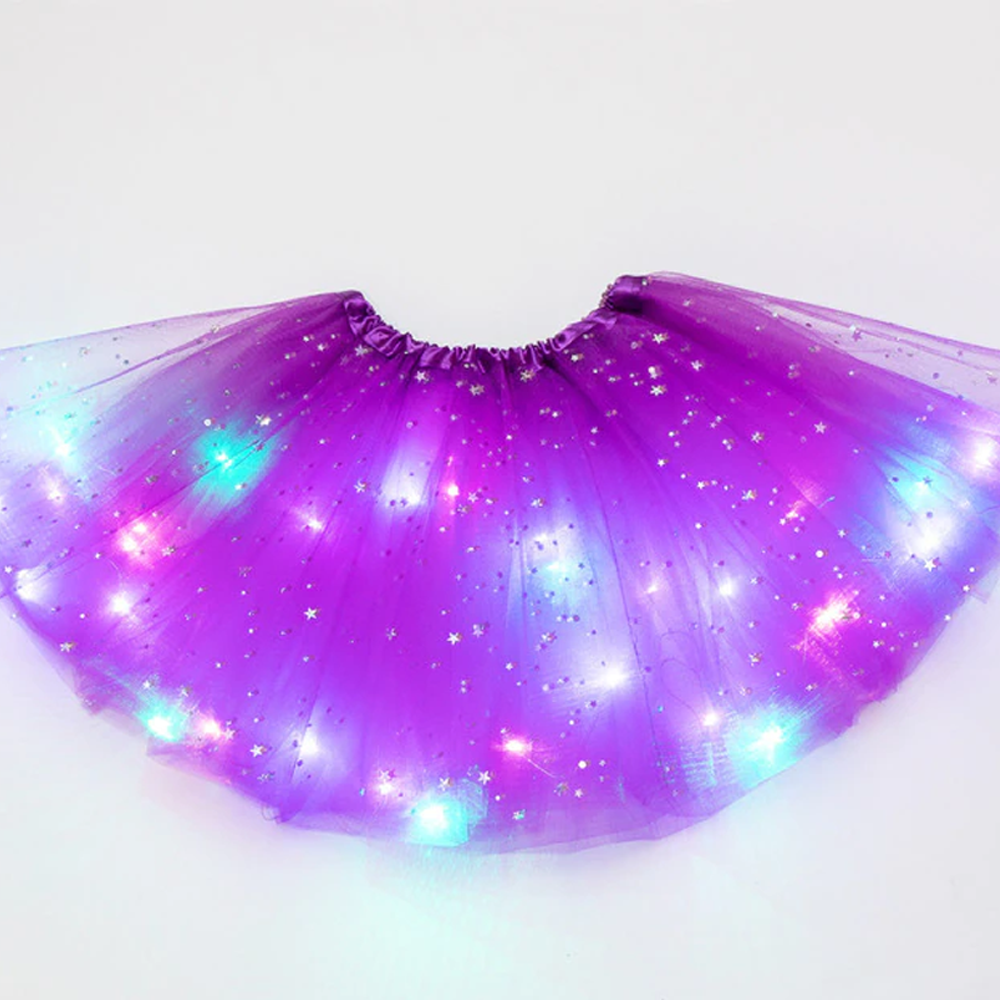 Glowinthedark tutu skirts