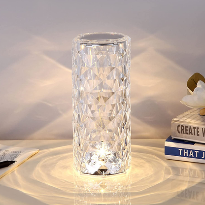 Crystal Color Changing Touch Operated + Remote Control Lamp 1