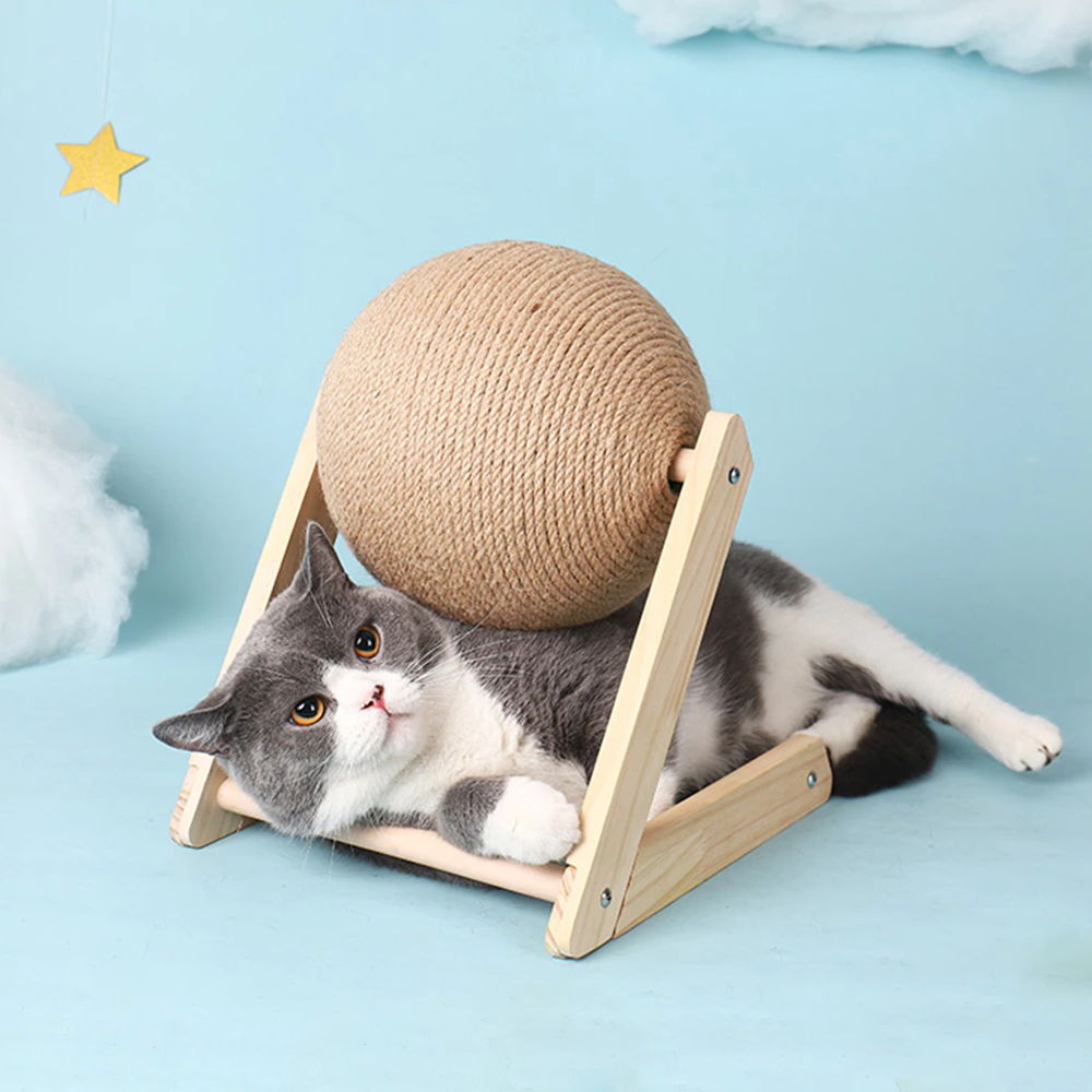 Cat Scratching Ball Toy