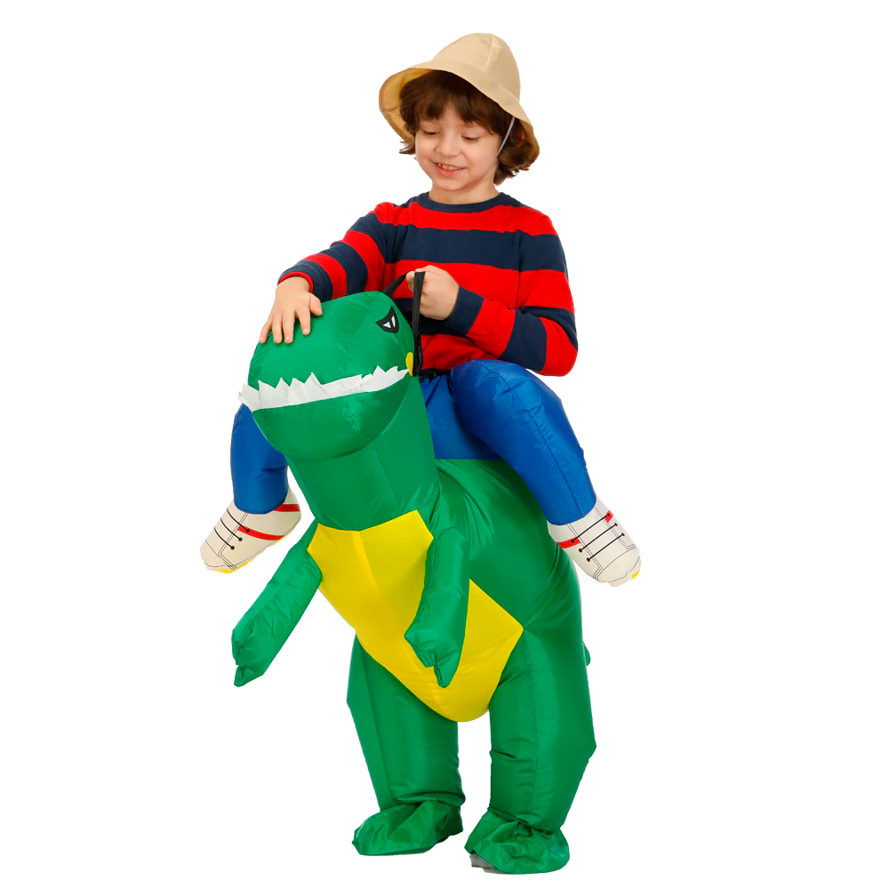 Inflatable Dinosaur Green