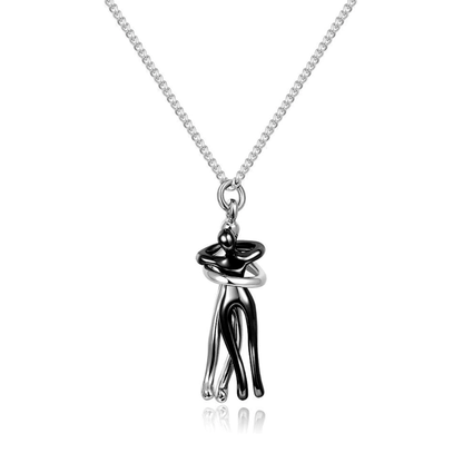 The Tale of Two Lovers Silver & black