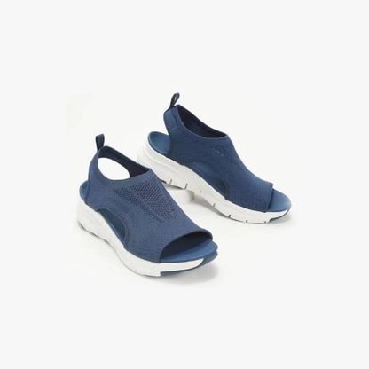 Durable stretchy sandals for outdoor activities