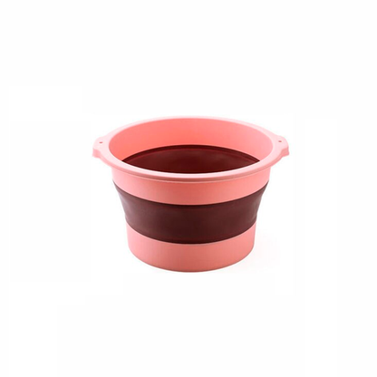 foldablefootsoakingbucket pink