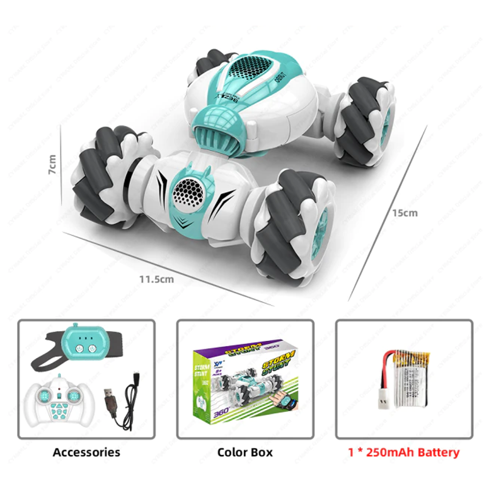RC Hand Gesture Storm Stunt Pro 2.0 Green