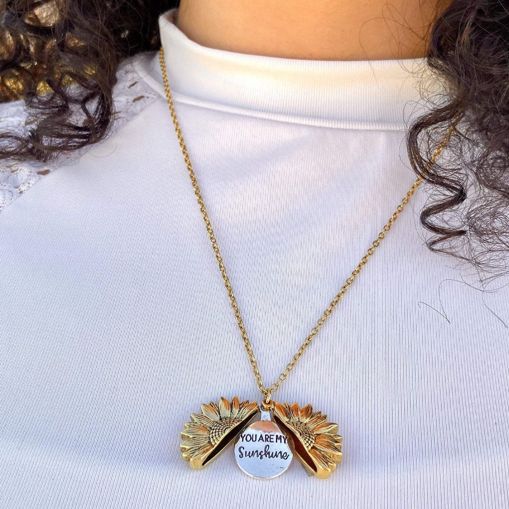 sunfloweryouaremysunshinenecklace4jpg