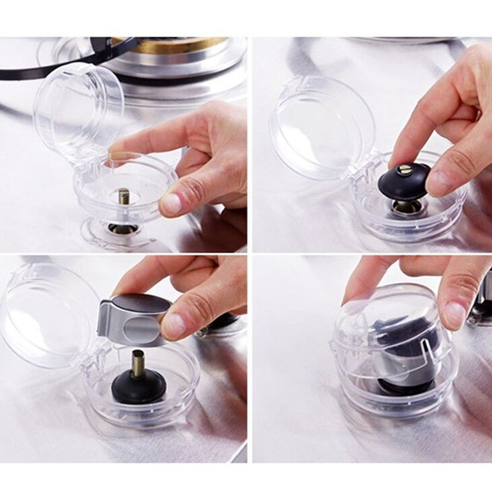 Easy install baby oven lock in modern kitchen