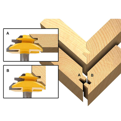 Durable miter router bit for DIY projects