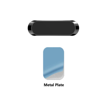 Adjustable angle magnetic car phone mount