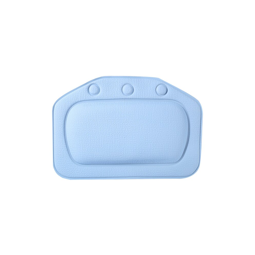 3D AirMesh Luxury Bathtub Pillow blue