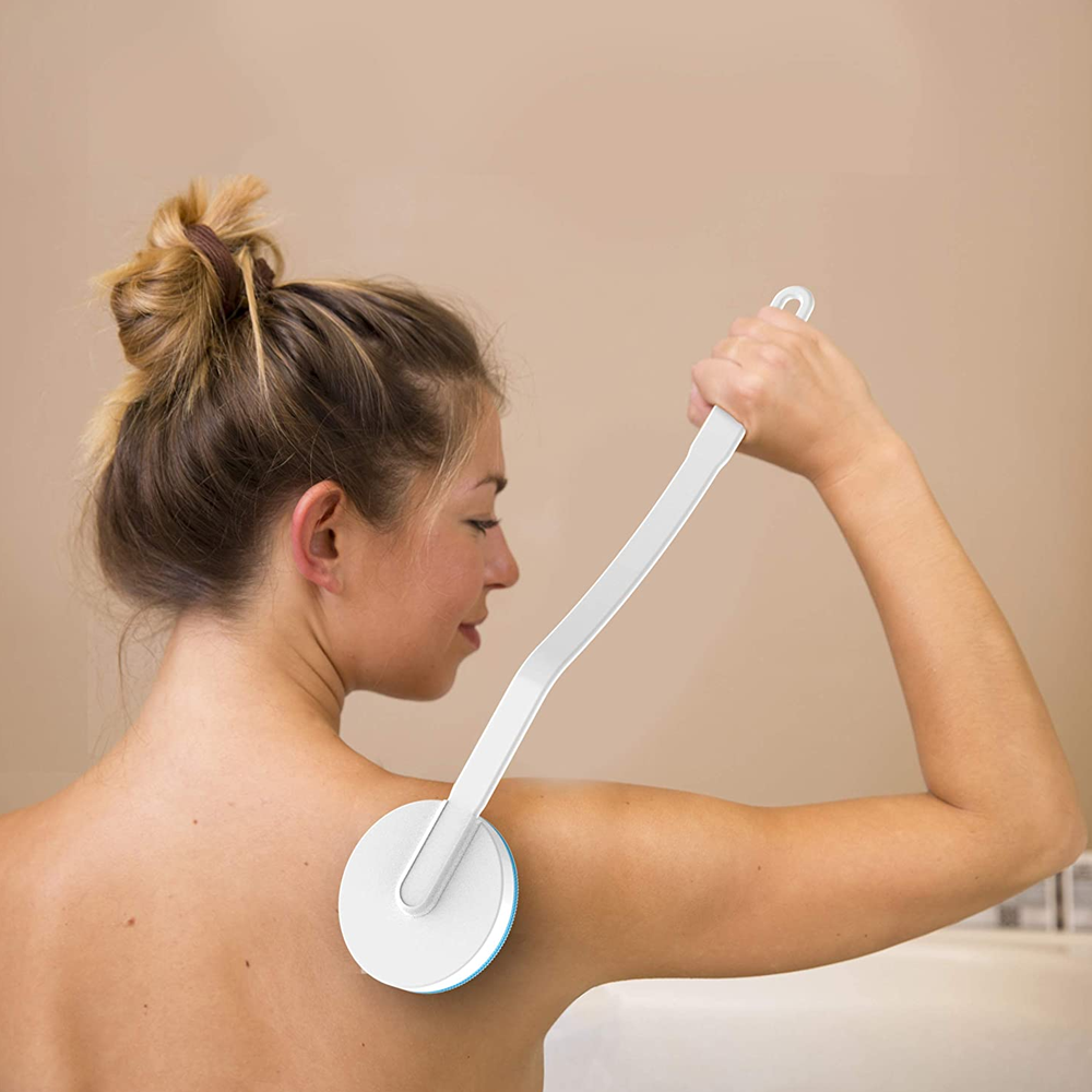 Long Handled Back Lotion Applicator and Massager – Easy Reach Roll-On Dispenser for Smooth Skin