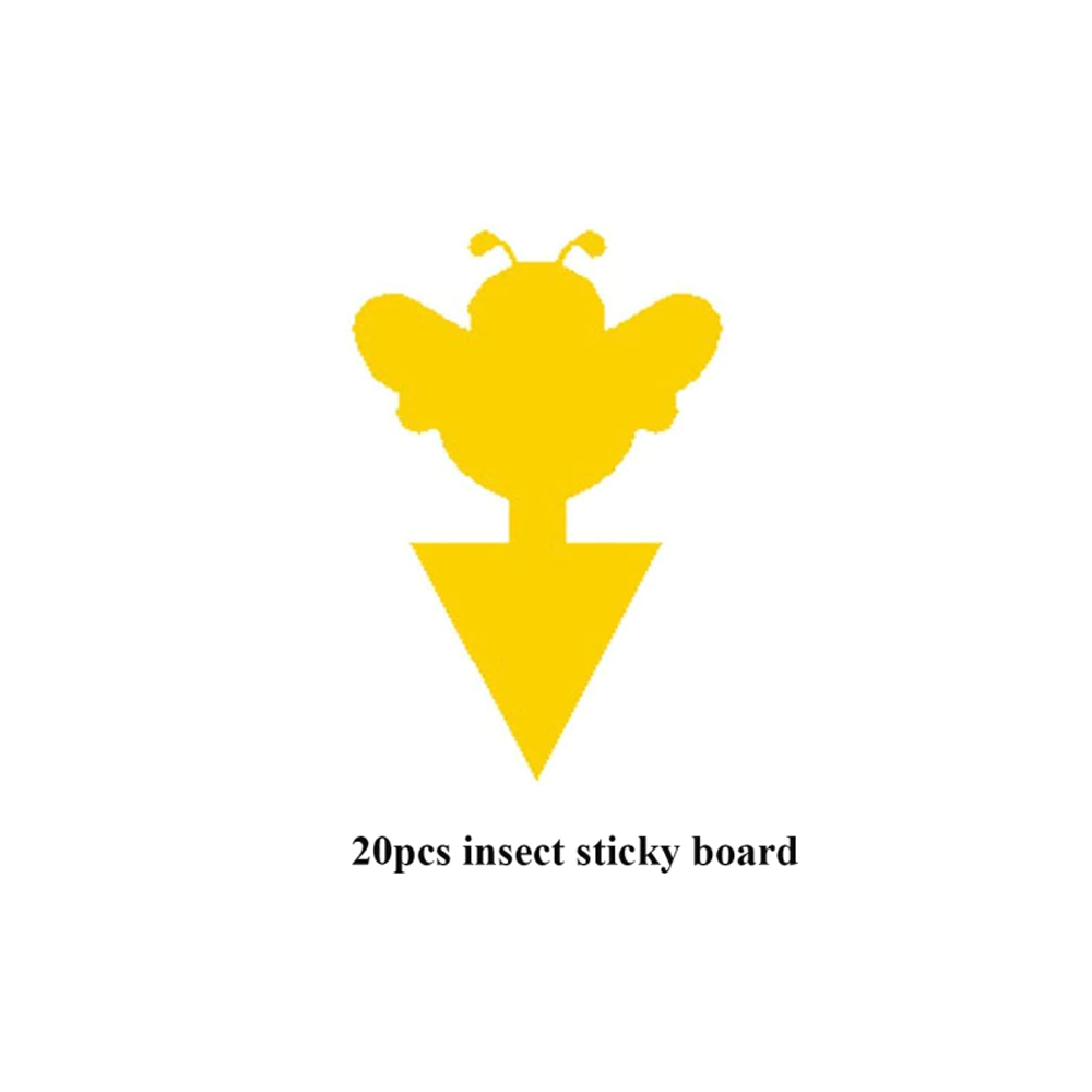 stickytrapfruitflyfungusgnatbee 20pcs