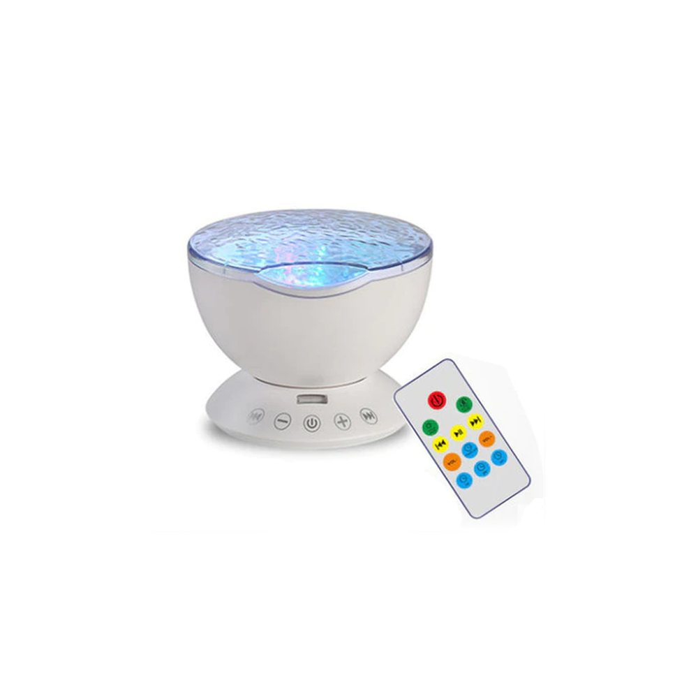 oceanwavelightprojectorlamp white