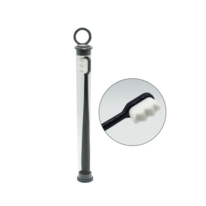 Soft bristle toothbrush for plaque control