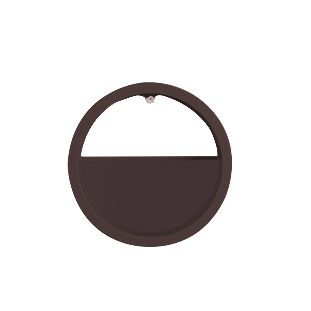 orbicularwallplantvase brown